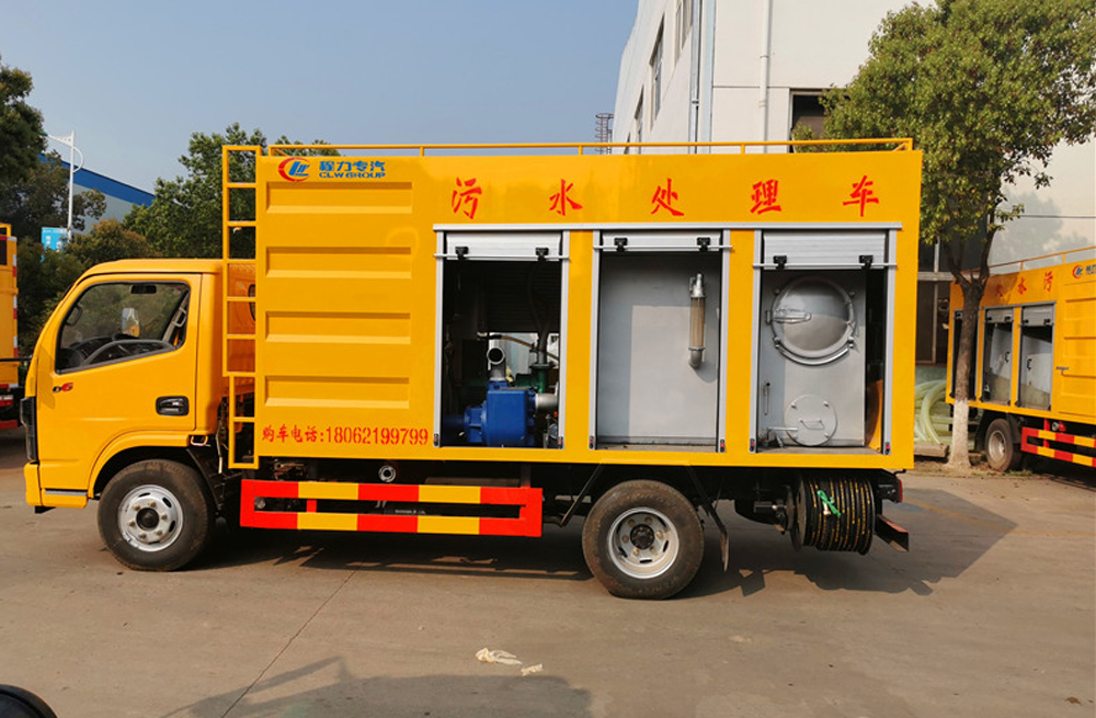 281燕子矶村污水分离车
